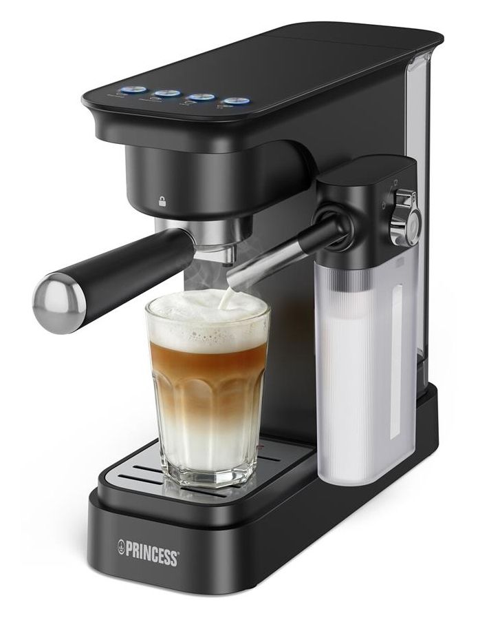 249422 Siebträger Kaffeemaschine 20 bar 1400 W  (Schwarz) 