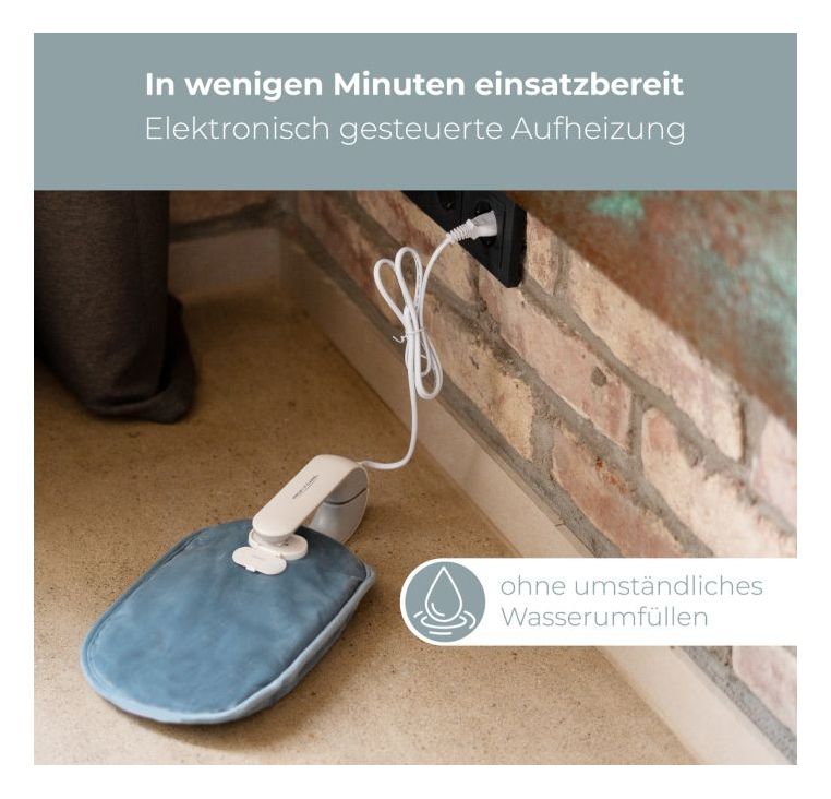 PC-EWF3150 elektrische Wärmflasche 380 W  (Grau) 