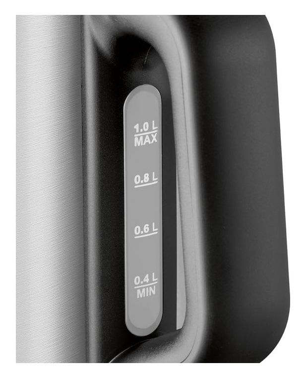 PC-WKS1106 1,0 l Wasserkocher 2200 W  (Edelstahl) 