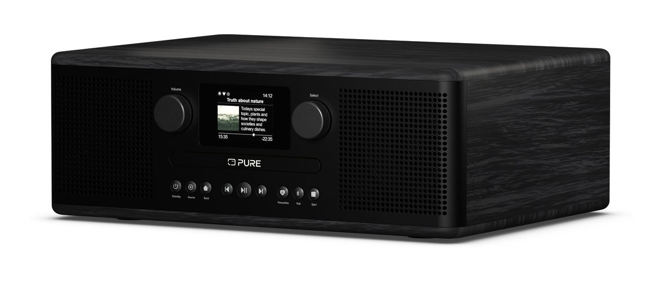 254587 Bluetooth DAB+, FM Radio Internet  (Schwarz) 