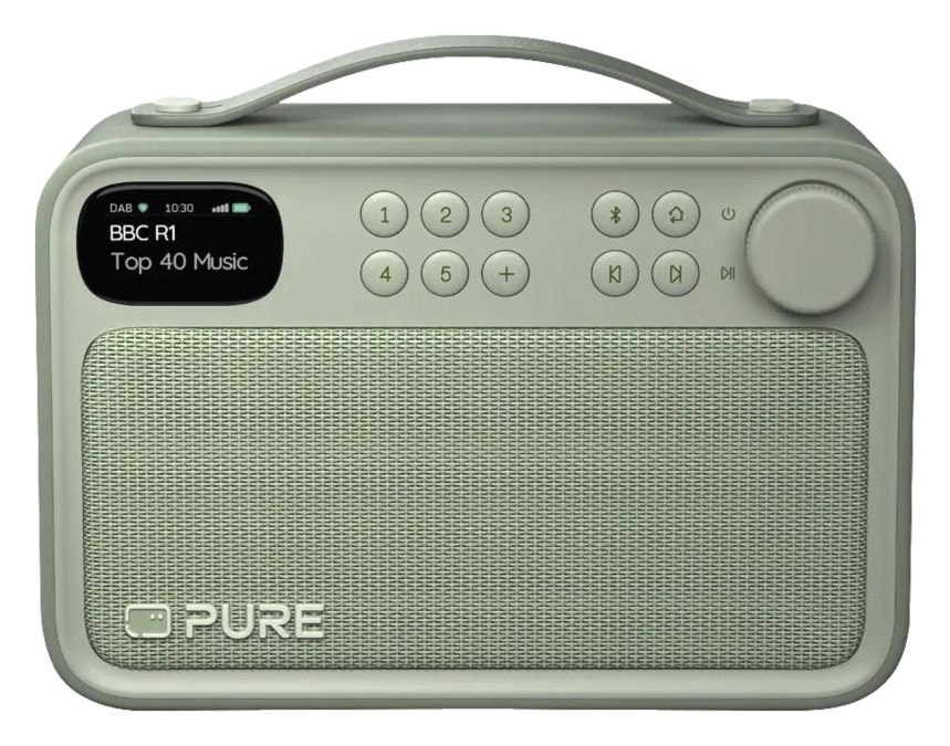 Bloom Bluetooth DAB, FM Radio Tragbar IPX5  (Salbei) 