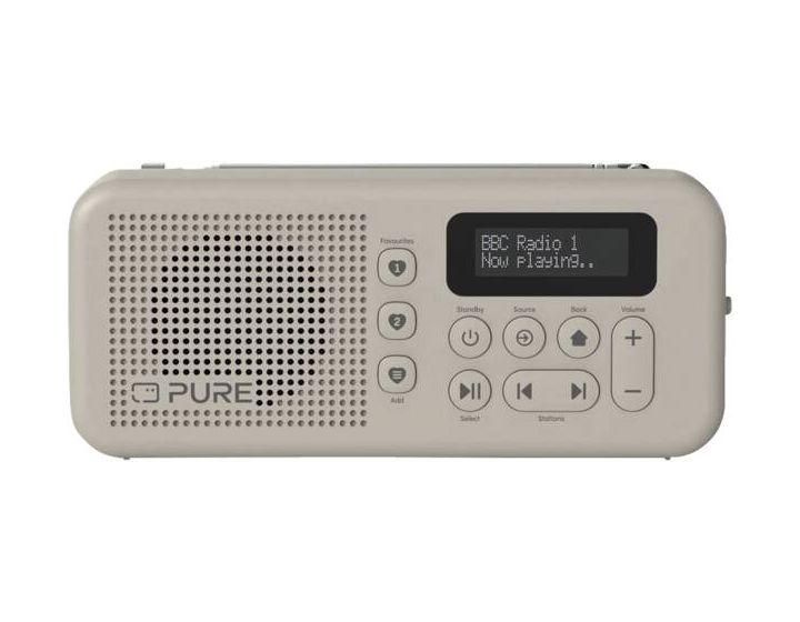 Elan Move Bluetooth DAB+, FM Radio Persönlich  (Grau) 