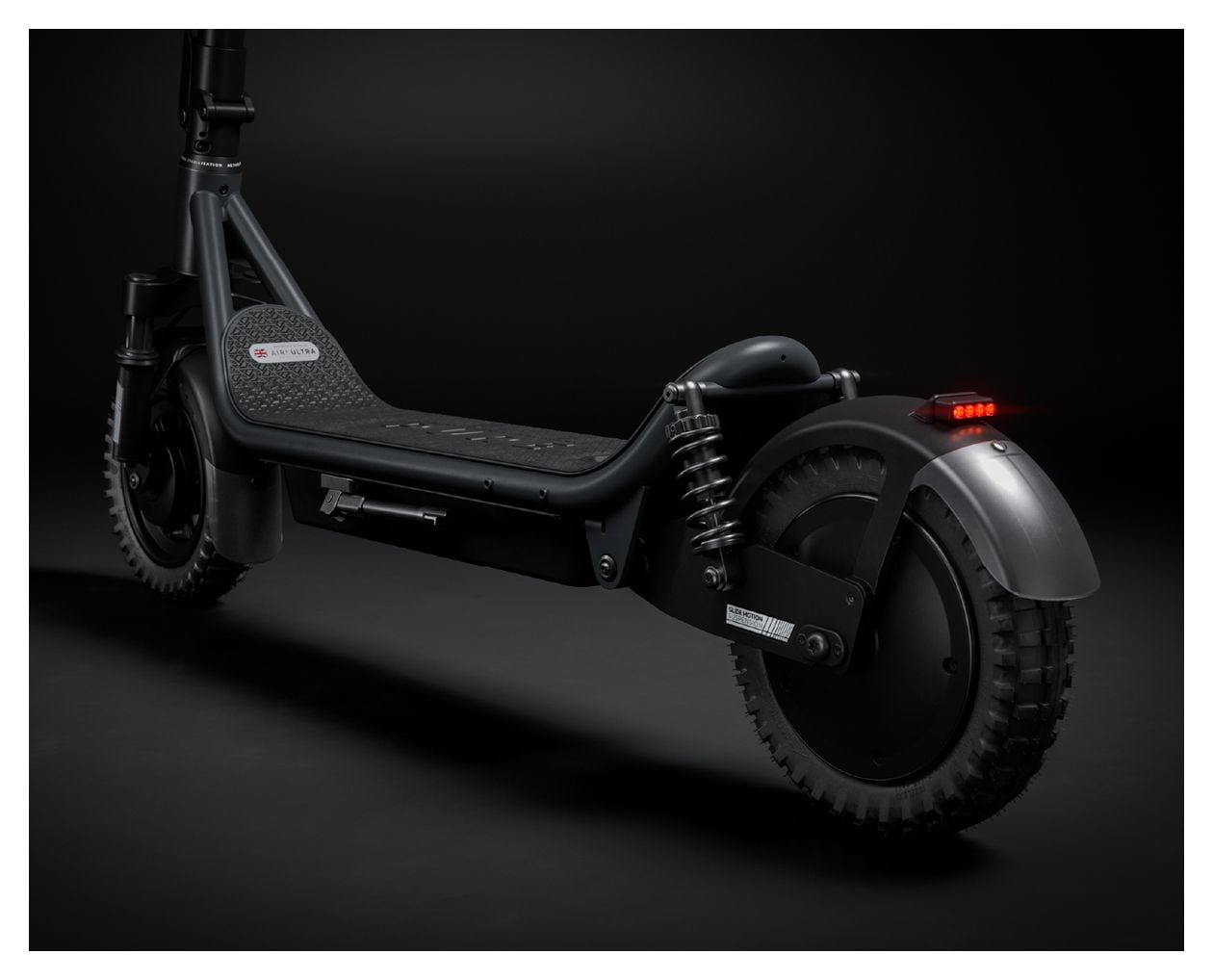 Air6 Ultra Suspension 1200 W E-Scooter 13,3 Ah 90 km Reichweite 23,5 kg  (Grau) 