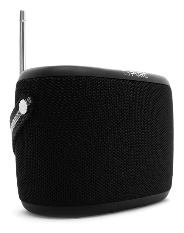 Woodland Bluetooth DAB+, FM Radio Tragbar Wasserdicht IP67  (Schwarz) 