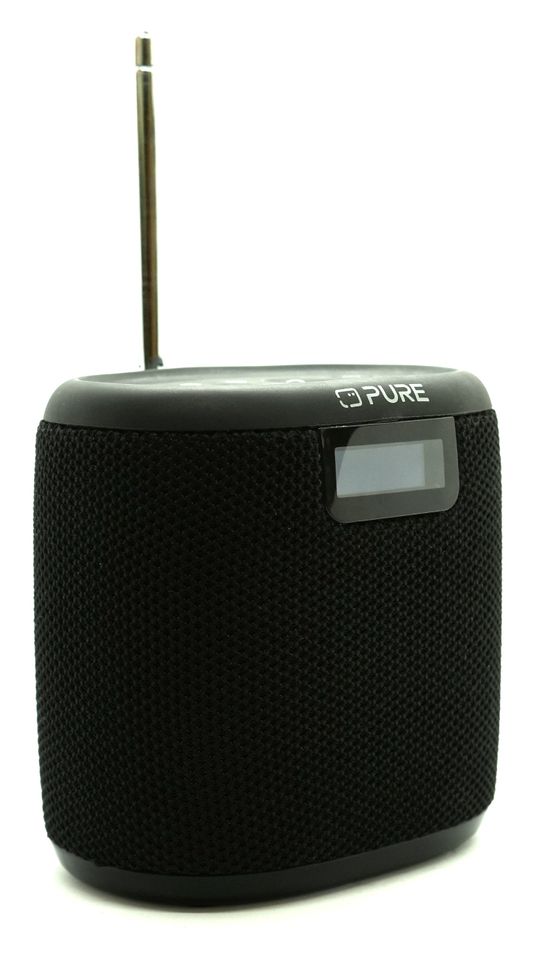 Woodland Mini Bluetooth DAB+, FM Radio Tragbar IP67  (Schwarz) 