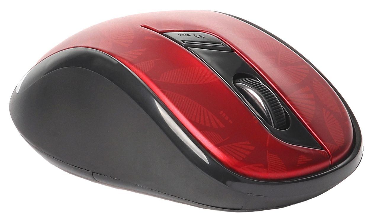 M500 1600 DPI Büro Maus Optisch  (Rot) 