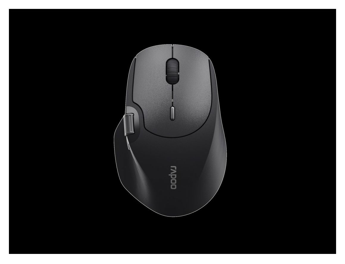 MT560 4000 DPI Büro Maus Laser  (Schwarz) 