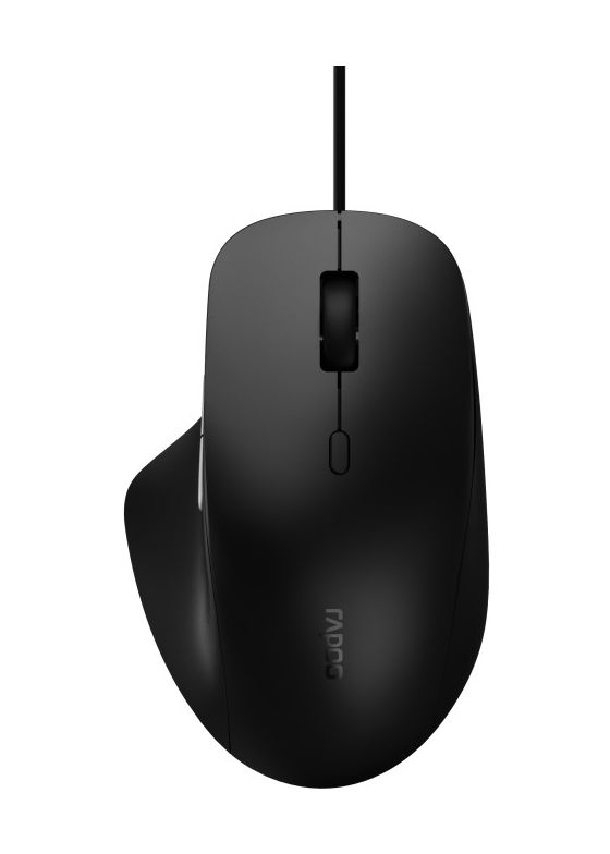 N500 3600 DPI Büro Maus Optisch  (Schwarz) 