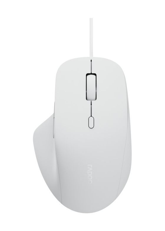 N500 3600 DPI Büro Maus Optisch  (Weiß) 