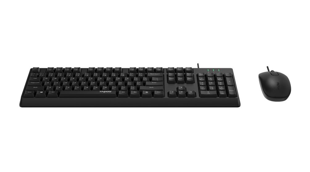 NX1500 Büro Tastatur USB  (Schwarz) 