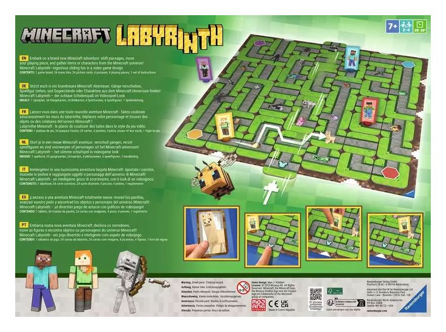 Labyrinth Pokémon Brettspiel bis zu 4 Spielern ab 7 Jahr(e) 