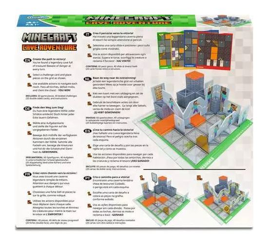 Minecraft Cave Adventure Brettspiel bis zu 1 Spielern ab 8 Jahr(e) 