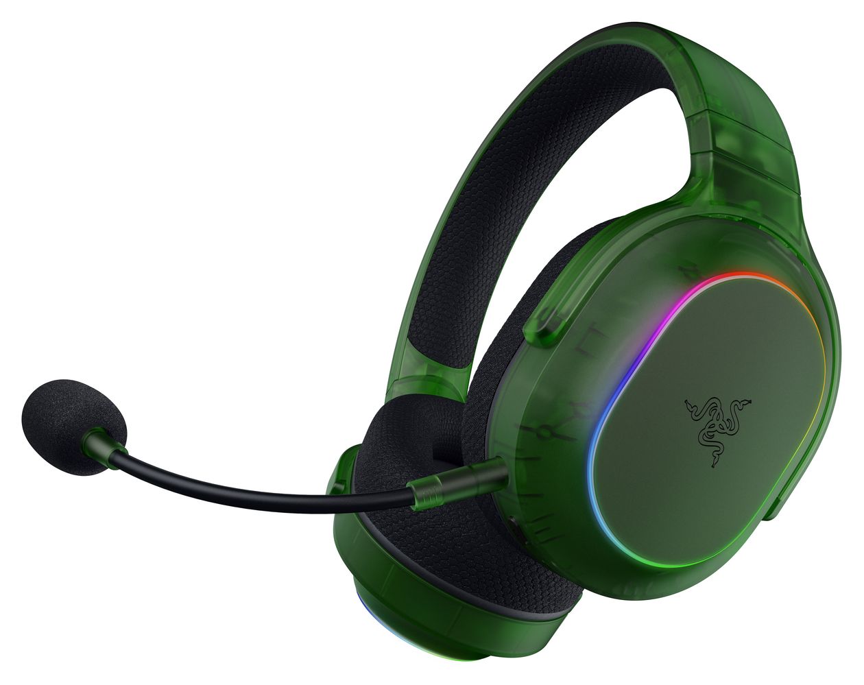 Barracuda X Chroma Over Ear Bluetooth Kopfhörer kabellos 70 h Laufzeit  (Grün) 