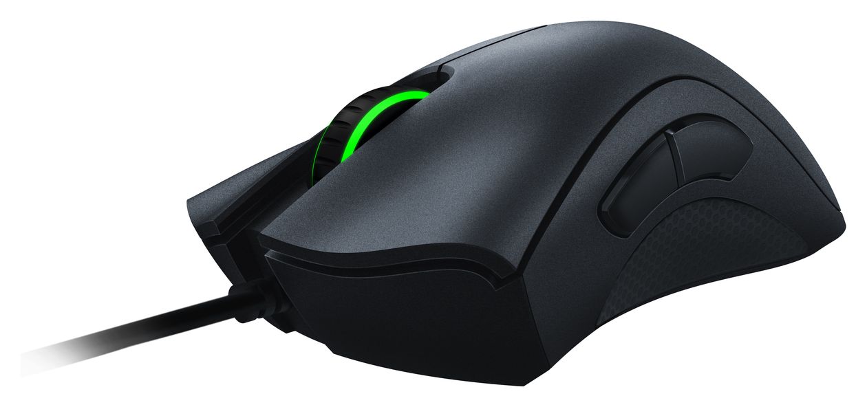 DeathAdder Essential 6400 DPI Gaming Maus Optisch  (Schwarz) 