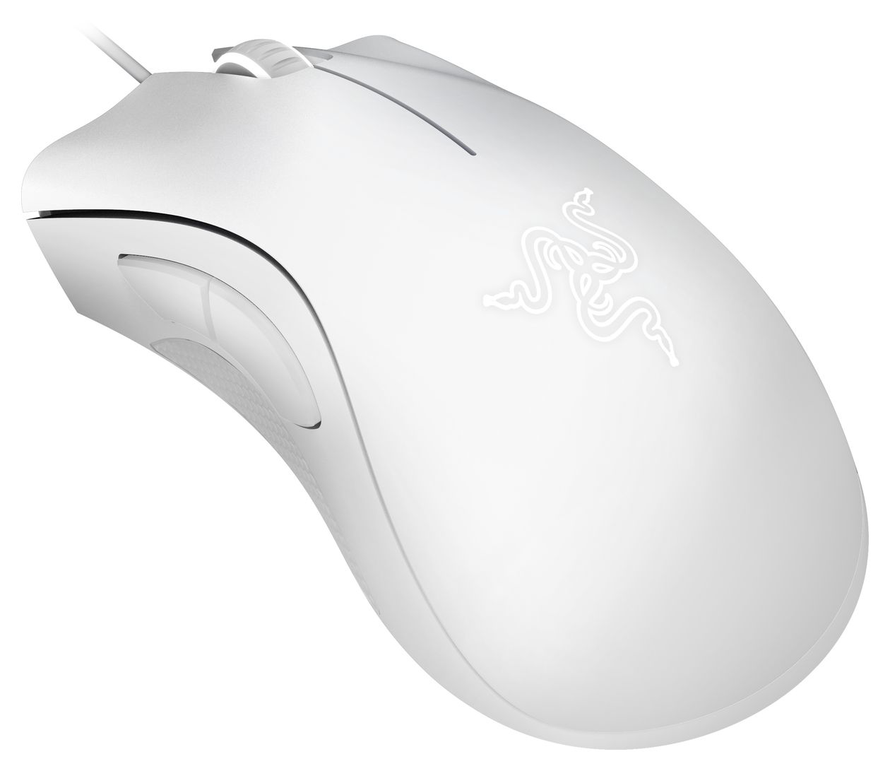 DeathAdder Essential 6400 DPI Gaming Maus Optisch  (Weiß) 