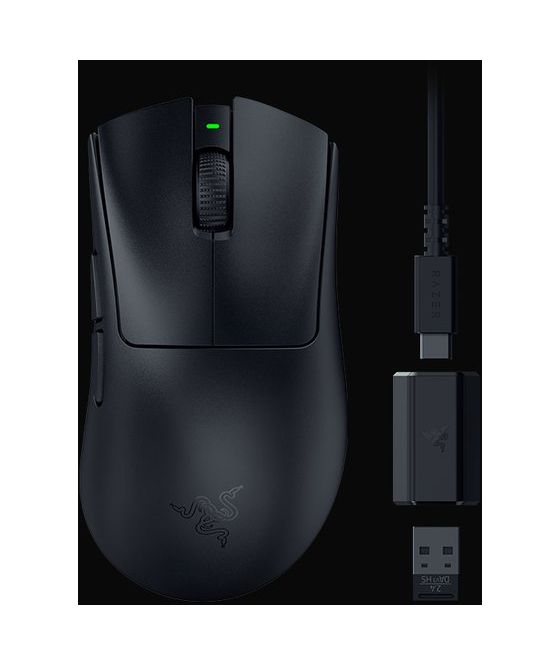 DeathAdder V3 HyperSpeed 26000 DPI Gaming Maus Optisch  (Schwarz) 
