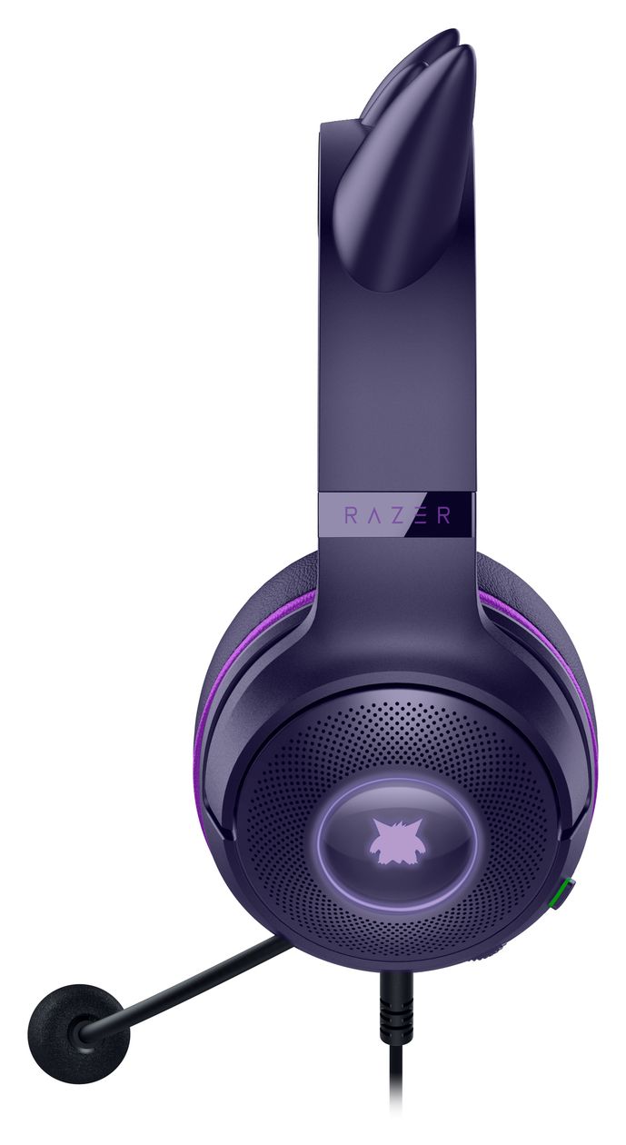 Kraken Kitty V2 - Pokemon Gengar Ed. Over Ear Kopfhörer Kabelgebunden USB Typ-A  (Pink) 