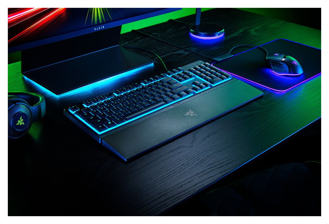 Ornata V3X RGB-LED Gaming Tastatur USB  (Schwarz) 