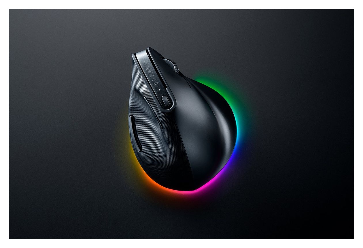 Pro Click V2 Vertical 30000 DPI Universal Maus Optisch  (Schwarz) 