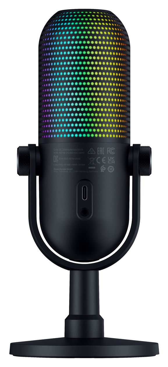 Seiren V3 Chroma Kabelgebunden Tablet-Mikrofon 96 kHz USB  (Schwarz) 
