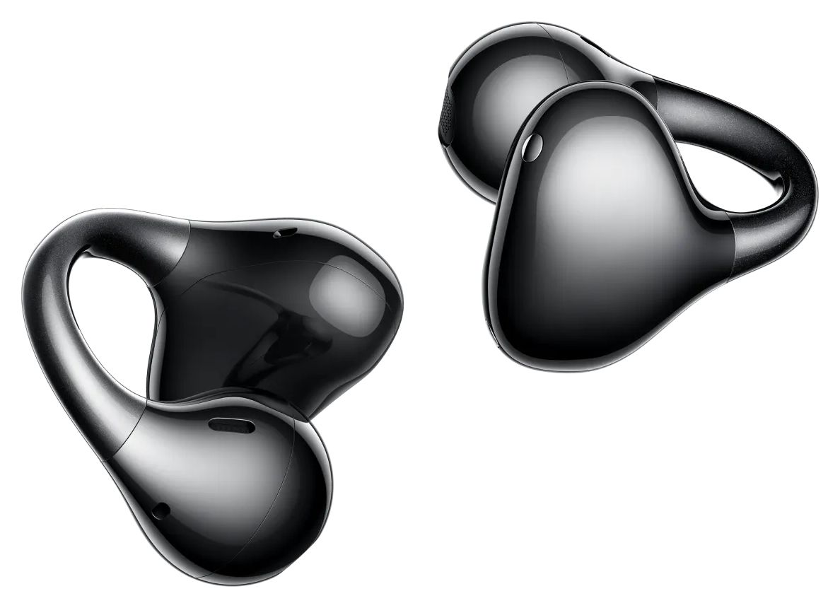 Buds Clip In-Ear Bluetooth Kopfhörer kabellos USB Typ-C  (Schwarz) 