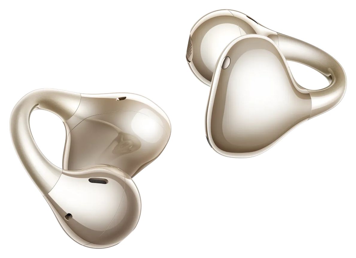Buds Clip In-Ear Bluetooth Kopfhörer kabellos 7 h Laufzeit IP55 USB Typ-C  (Gold) 