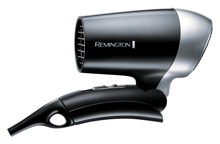 D2400 Reise- Haartrockner 1400 W  (Schwarz, Silber) 