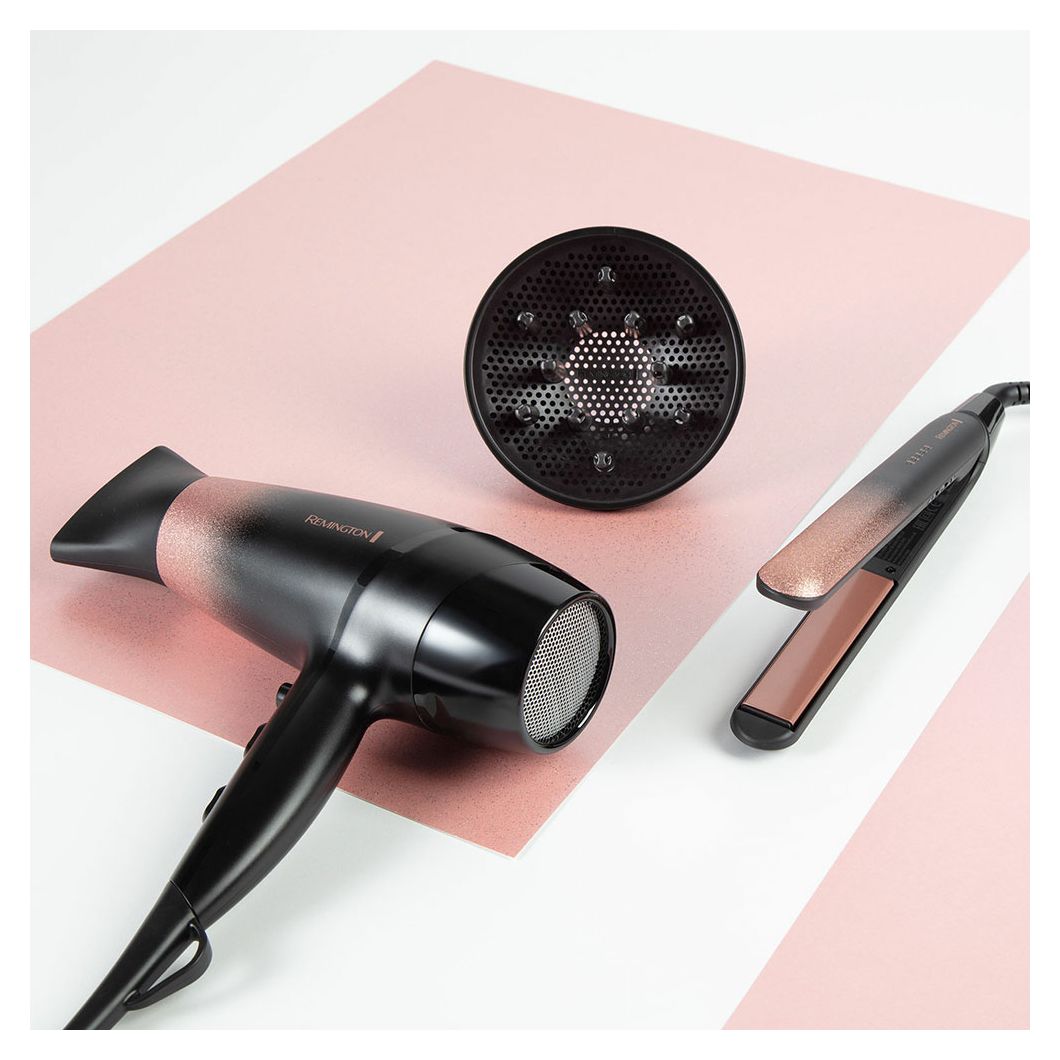 D5305 Rose Shimmer Haartrockner 2200 W  (Schwarz, Rose) 
