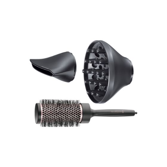 D5706 Curl & Straight Confidence Haartrockner 2200 W (Schwarz, Rosa-Goldfarben) 