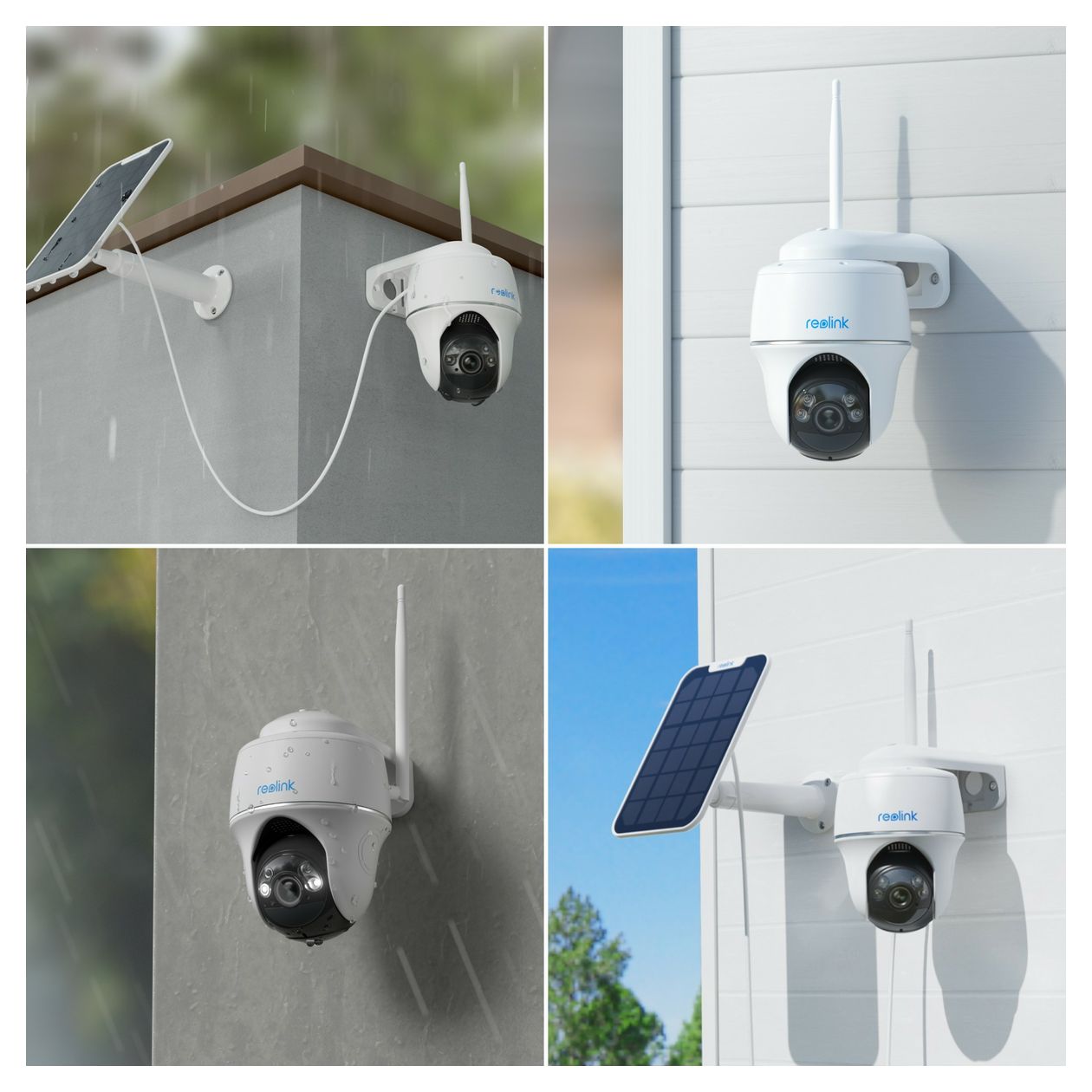 Argus Series B430 2880 x 1616 Pixel IP-Sicherheitskamera IP64 Innen & Außen Nachtsicht  (Weiß) 