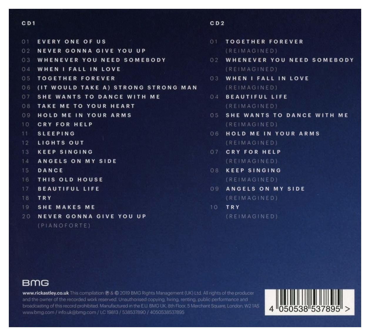 Rick Astley - The Best Of Me 