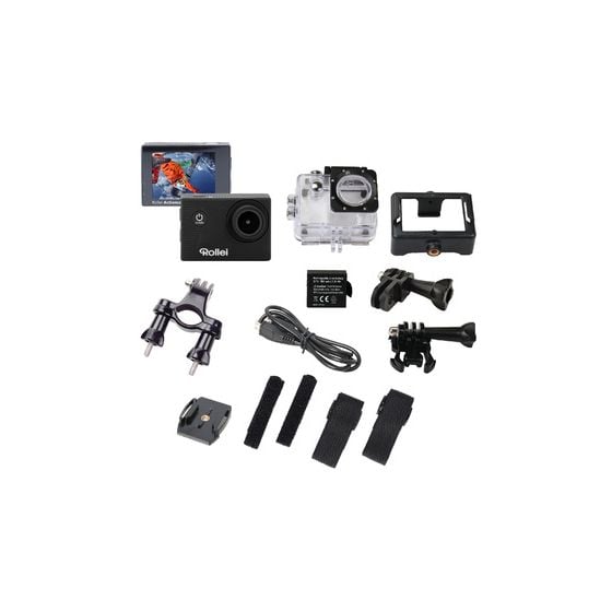 Actioncam 372 Aktion Kamera 140° 1 MP  (Schwarz) 