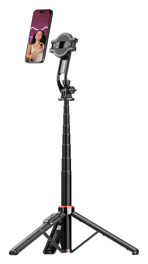 Easy Creator MagPod 3 Bein(e) Stativ Smartphone Bluetooth  (Schwarz) 