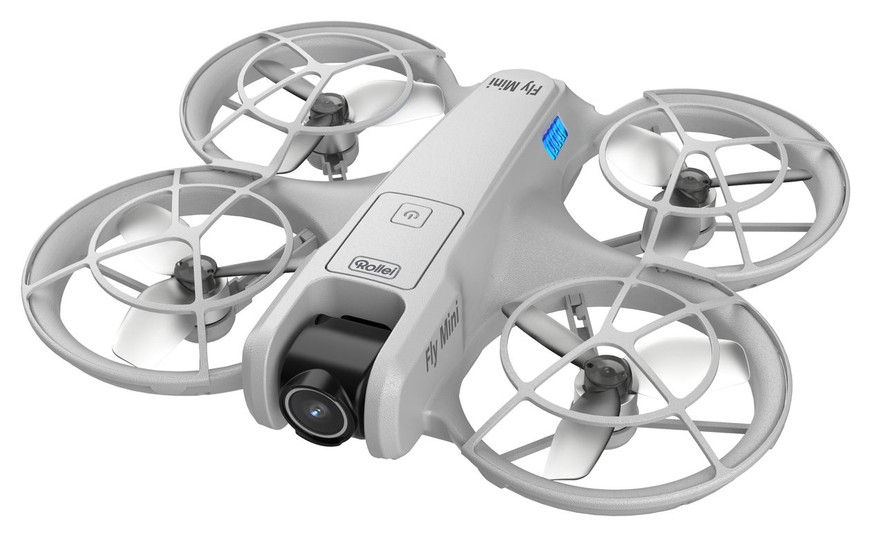 Fly Mini Quadrocopter Multicopter/Drohne Flugzeit: 9 min  (Weiß) 
