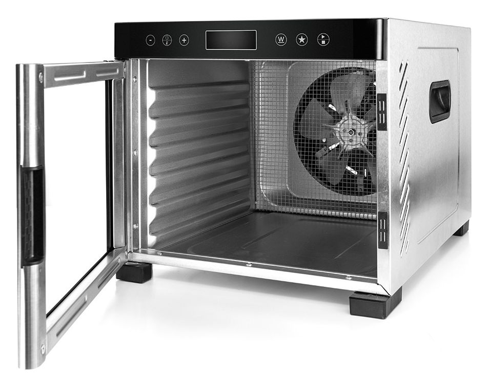 DA950 Dörrautomat 600 W 99 h Maximale Timer-Zeit 6 1 Dörrgitter 
