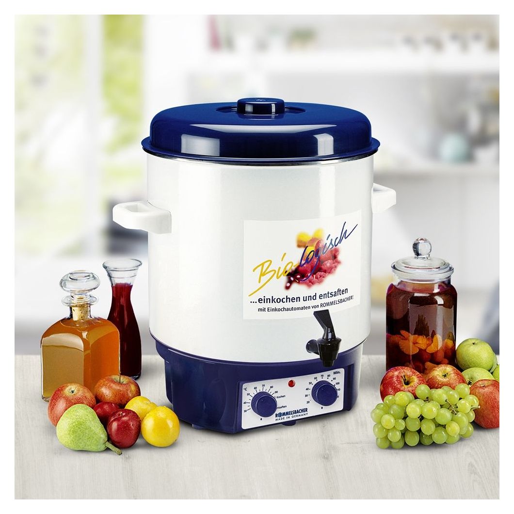KA1804 Einkocher 27l 120min Zeitschaltuhr 1800 W  (Blau, Weiß) 