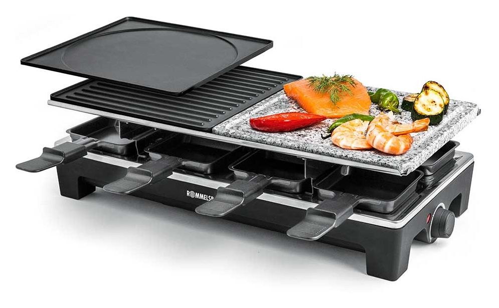 RCS1350 Raclettegrill 8 Person(en) 1350 W 