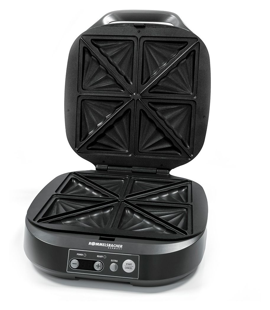 ST1800 Sandwichmaker 1800 W für 4 Sandwiches  (Schwarz) 