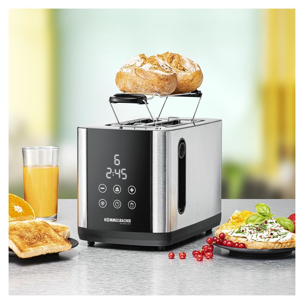 TO850 Toaster 850 W 2 Scheibe(n) 9 Stufen  (Schwarz, Edelstahl) 
