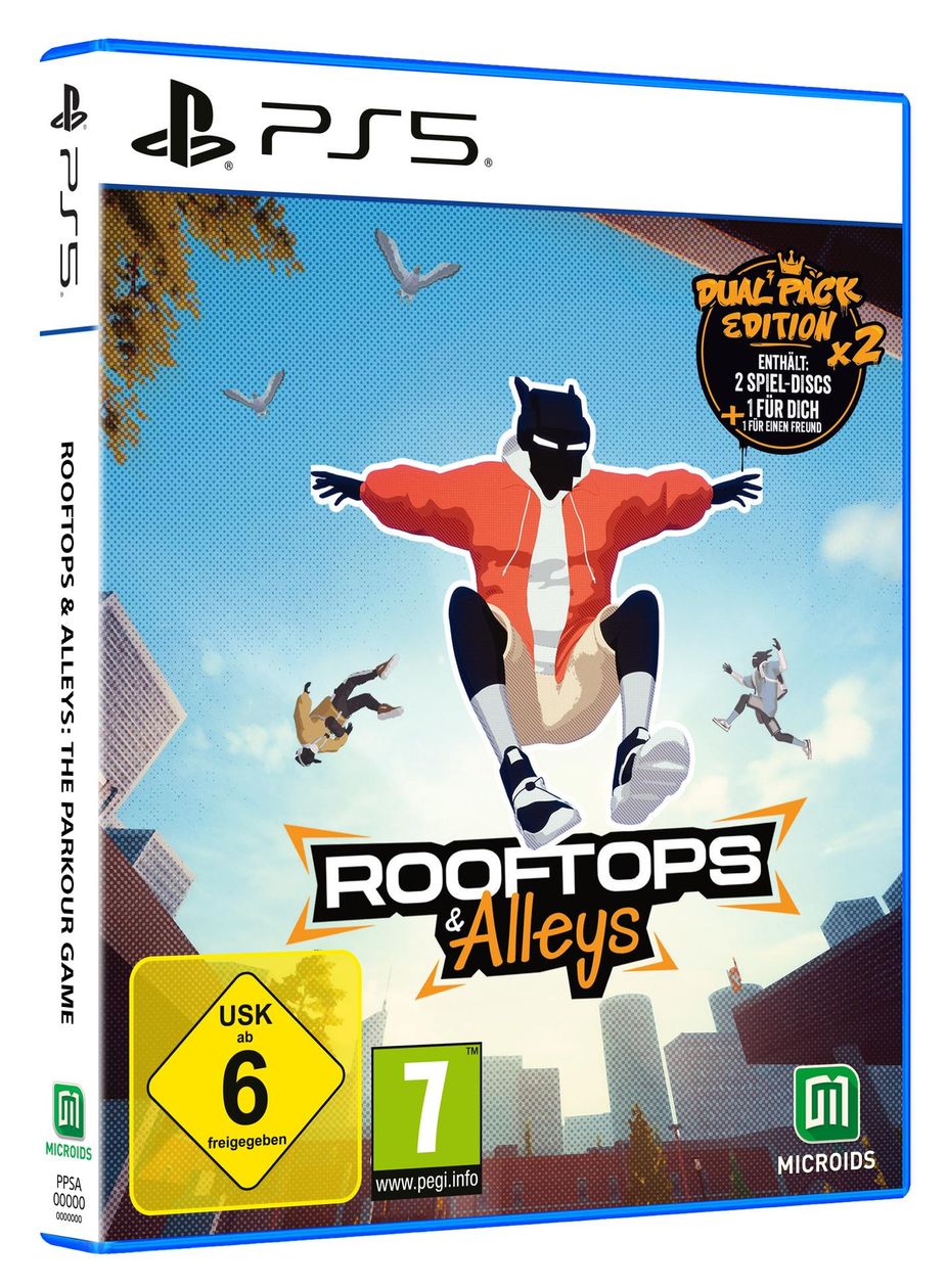 Rooftops & Alleys: The Parkour Game - Dual Pack Edition (PlayStation 5) 
