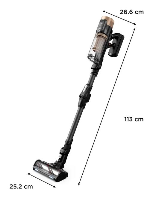 RH9B74 Handstaubsauger Beutellos 25,2 V  (Schwarz, Gold) 