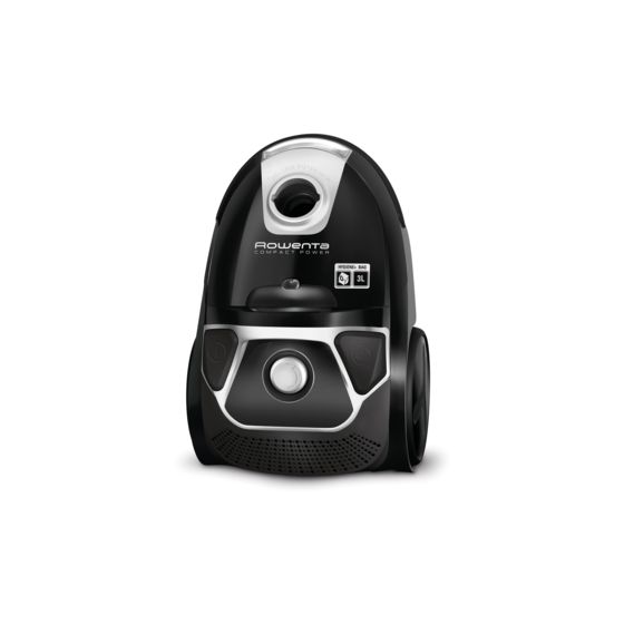 RO3945EA Bodenstaubsauger mit Staubbeutel HEPA  (Schwarz, Silber) 