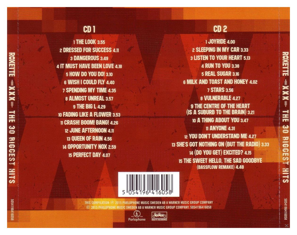 Roxette - The 30 Biggest Hits XXX 