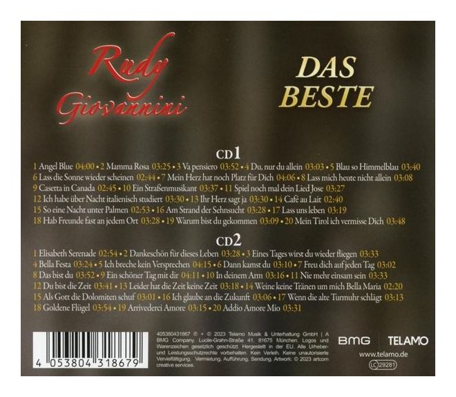 Rudy Giovannini - Das Beste 