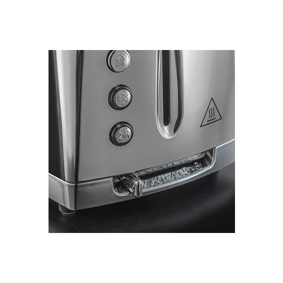 23221-56 Luna Toaster 1550 W 2 Scheibe(n) 6 Stufen  (Schwarz, Grau) 