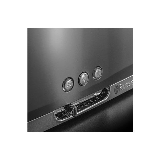 23251-56 Luna Toaster 2 Scheibe(n)  (Grau) 
