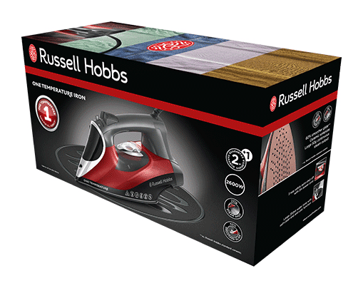Russell Hobbs 25090-56 One Temperature 50 g/min Trocken- & Dampfbügeleisen  von expert Technomarkt