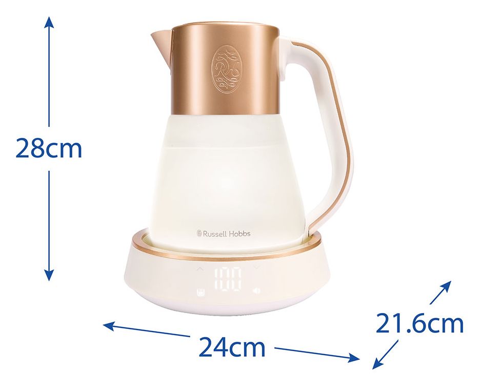 27450-70 Calm 1,7 l Wasserkocher 2400 W  (Gold, Weiß) 