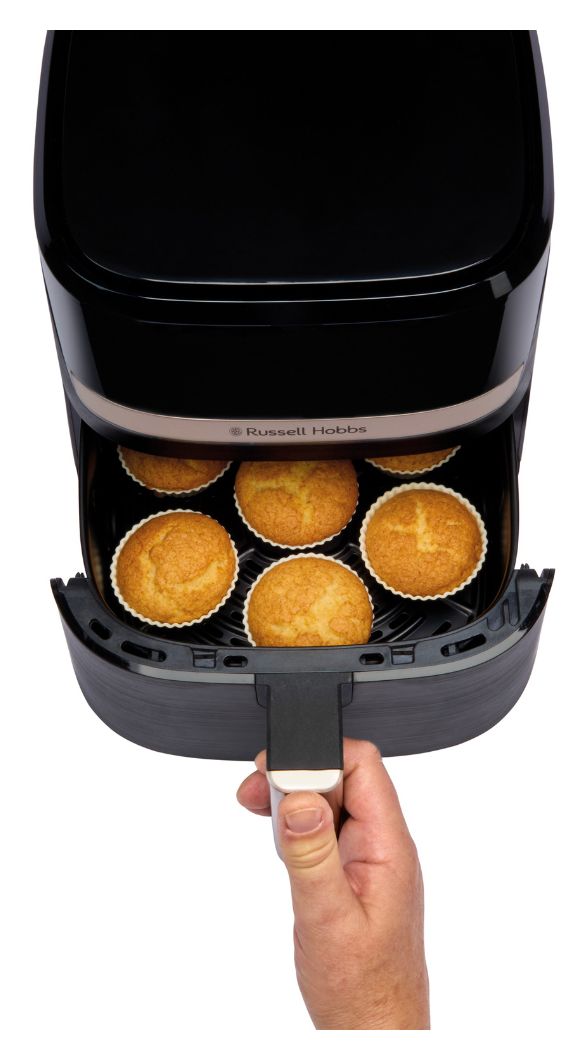 27610-56	SatisFry Heißluftfritteuse 4,3 l 1300 W  (Schwarz) 