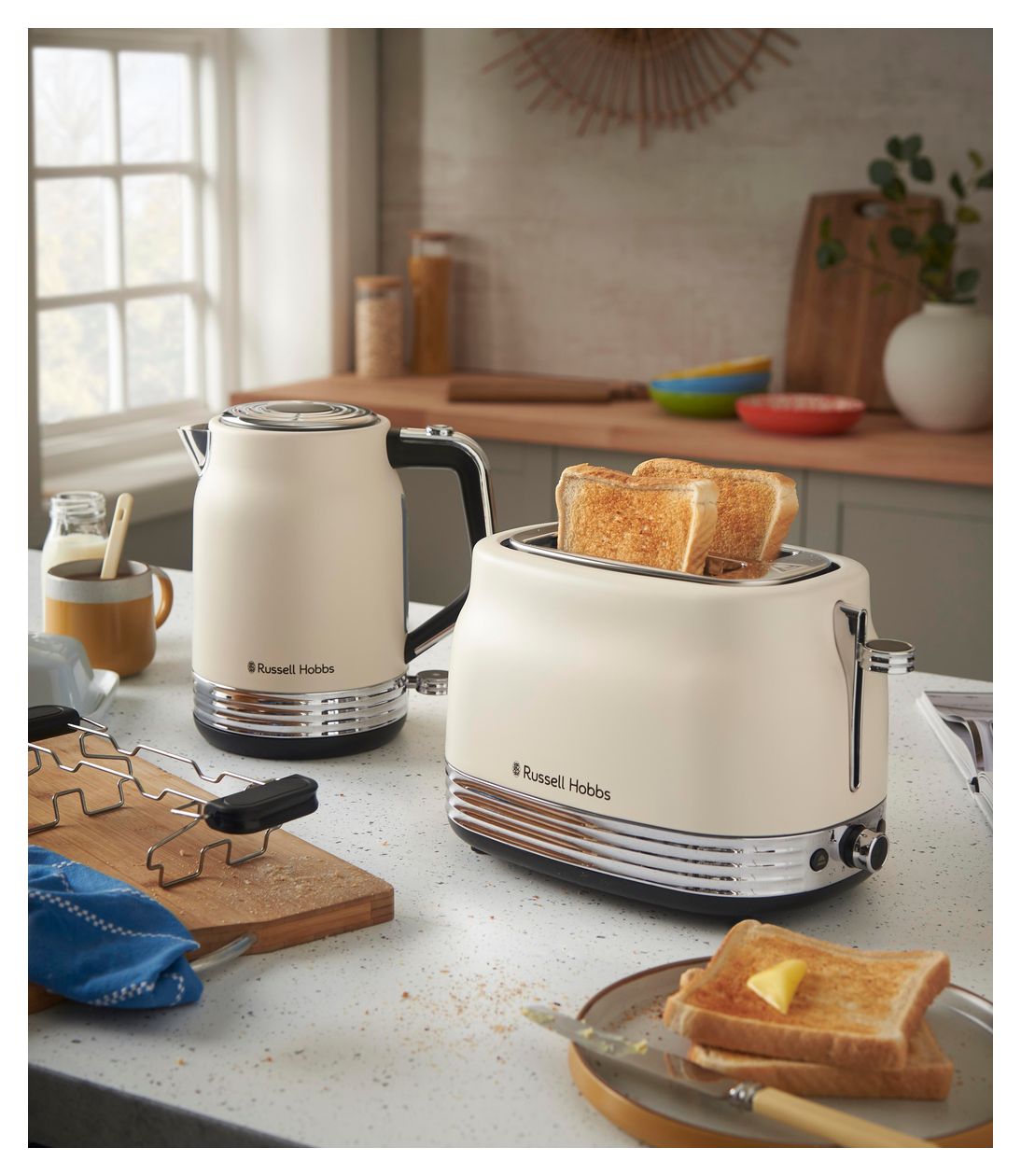 28650-56 Hanley Toaster 900 W 2 Scheibe(n) 6 Stufen  (Beige) 